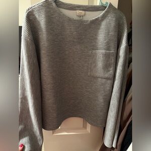 a new day Gray Long Sleeve Top